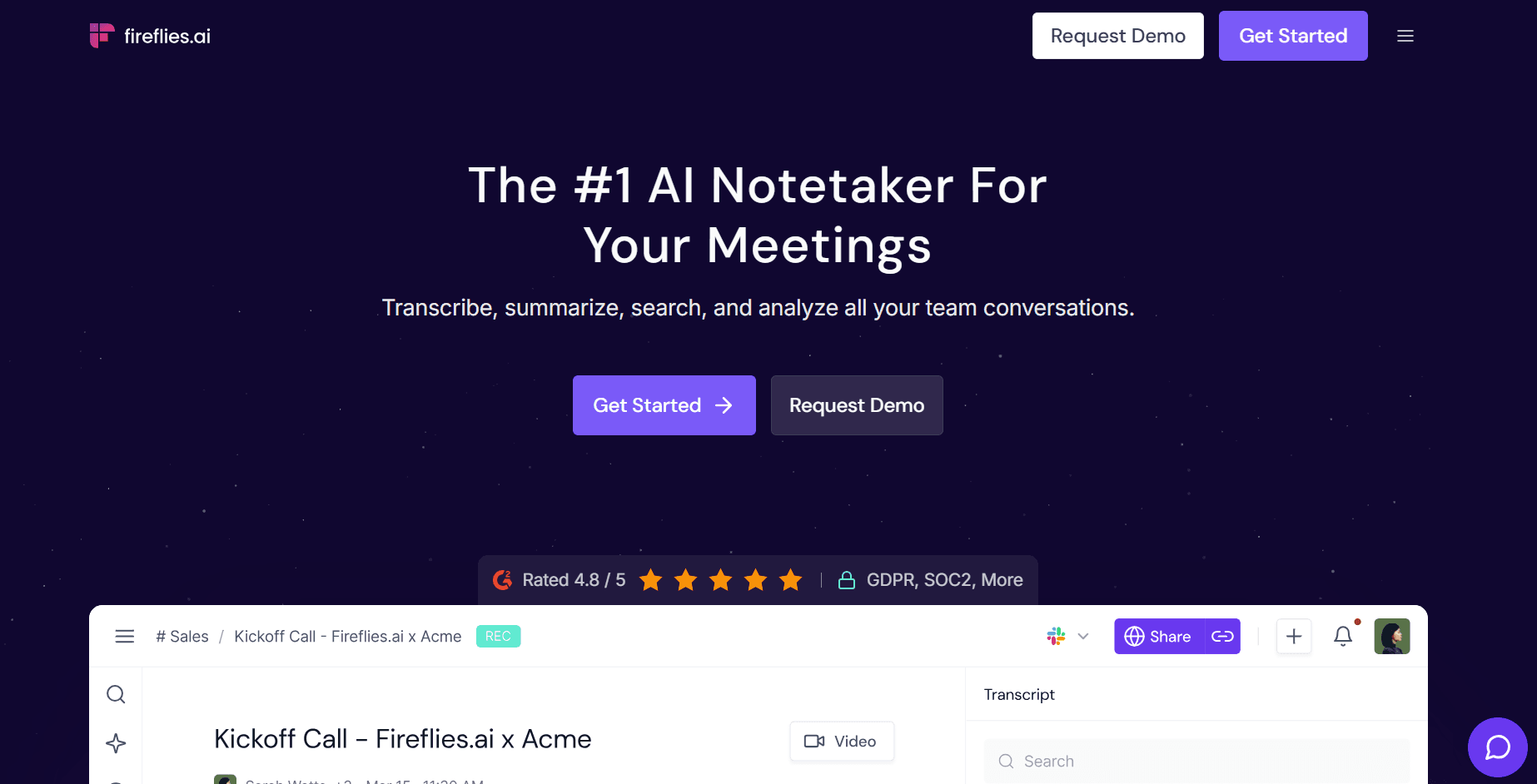 fireflies ai
