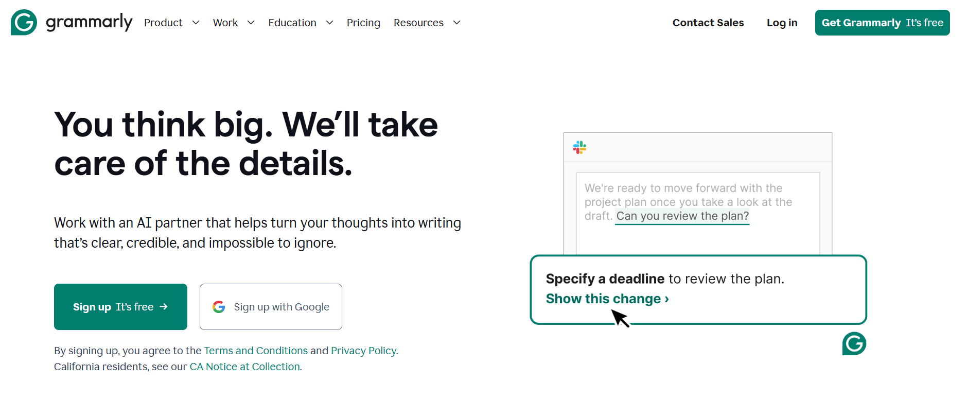 ai tools for content agencies #9 grammarly
