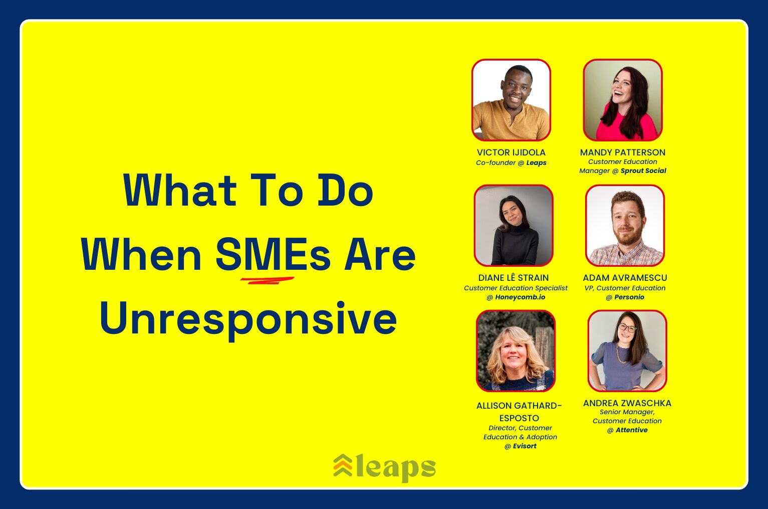 What To Do When SMEs Are Unresponsive